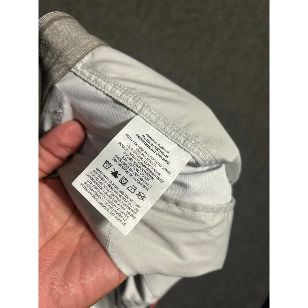 NWT Nike Golf Shorts Mens 40 Dri-Fit Chino Photon Dust Light Grey DA4142-025